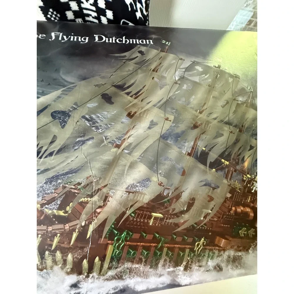 Mould King 13138 The Flying Dutchman Ghost Ship Building Set 3653 Ps Pirate Ship
